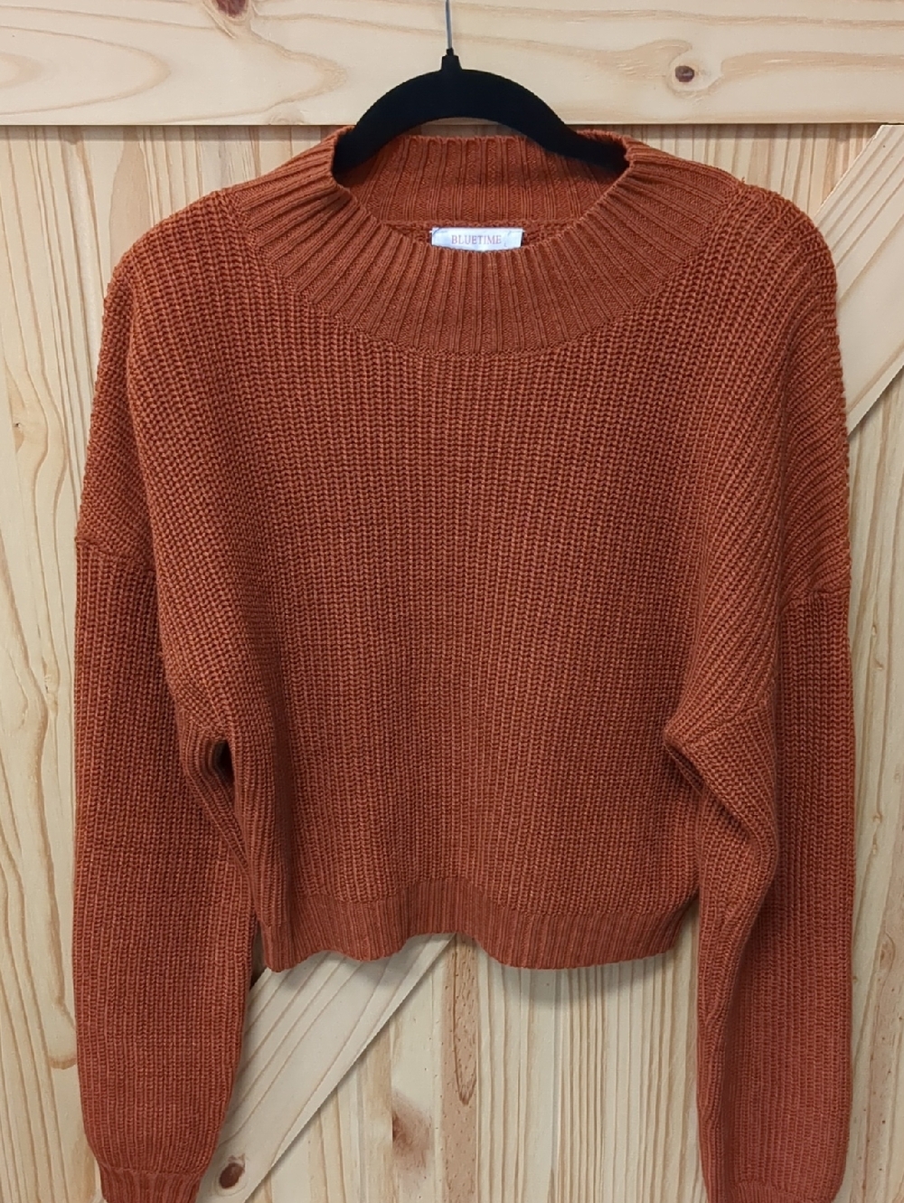 Women’s Rust Crewneck Sweater